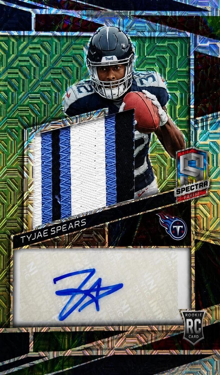 Tyjae Spears 2023 panini Panini Spectra
