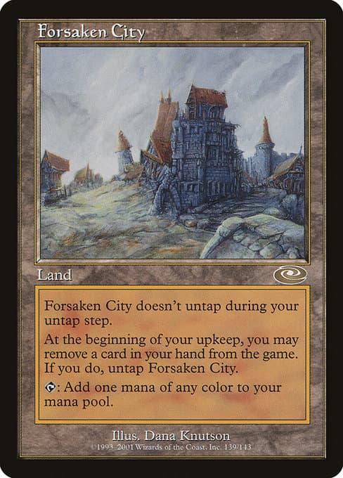 Forsaken City 2001 Magic: The Gathering