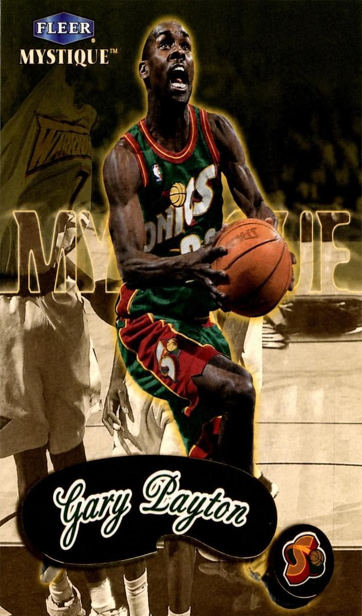 Gary Payton 1999 fleer Mystique