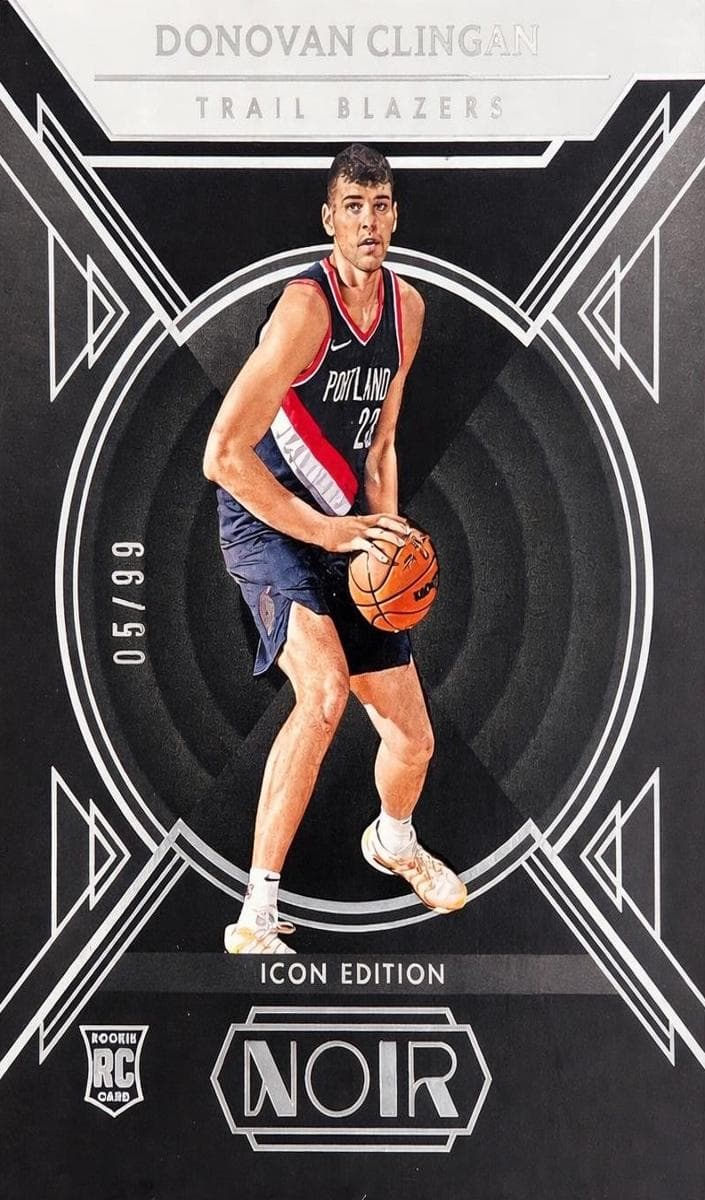 Donovan Clingan 2024 panini Panini Noir