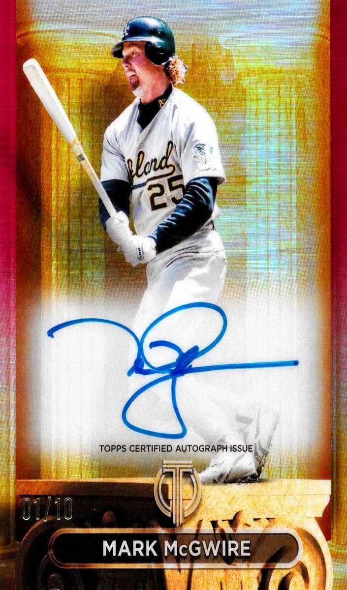 Mark McGwire 2024 topps Topps Tribute