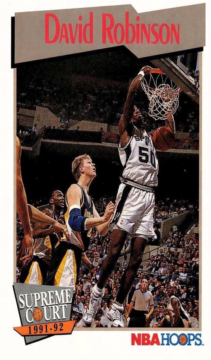 David Robinson 1991 panini Hoops