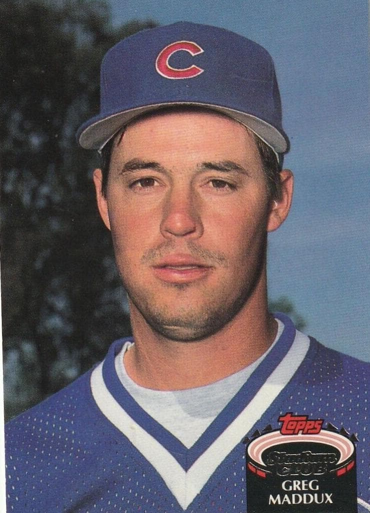 Greg Maddux 1992 unknown Stadium Club