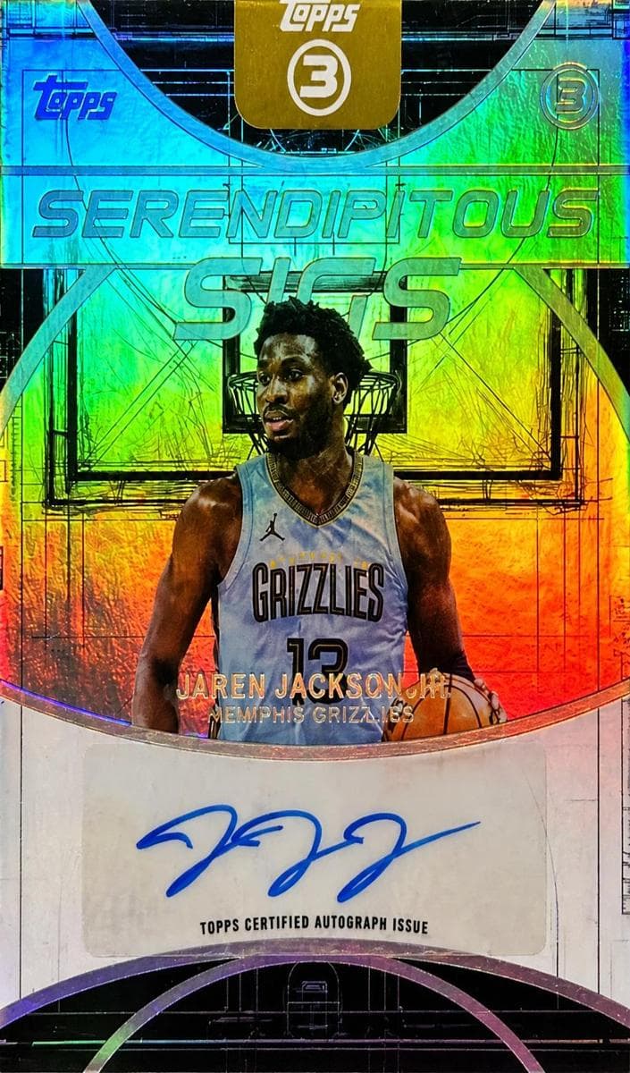 Jaren Jackson Jr. 2025 topps Topps Cosmic Chrome