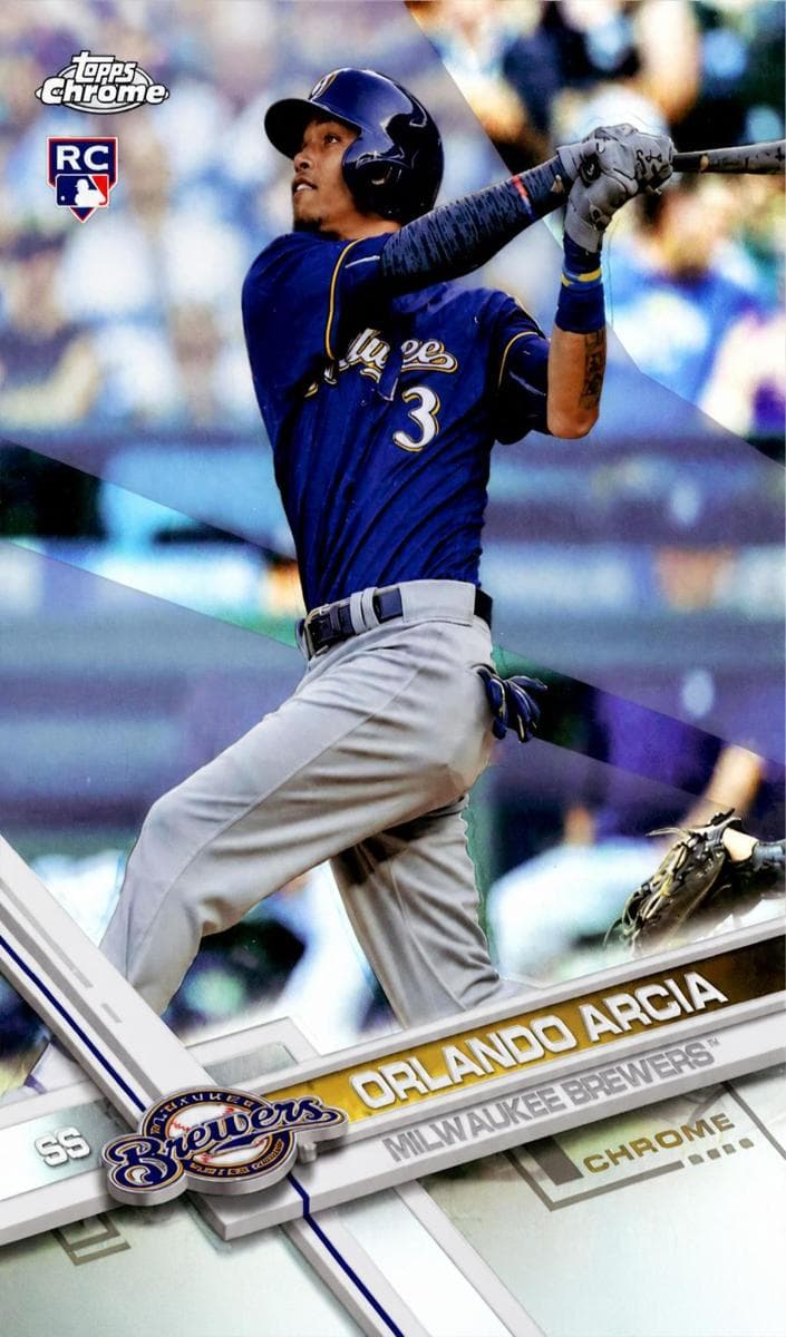 Orlando Arcia 2017 topps Topps Chrome