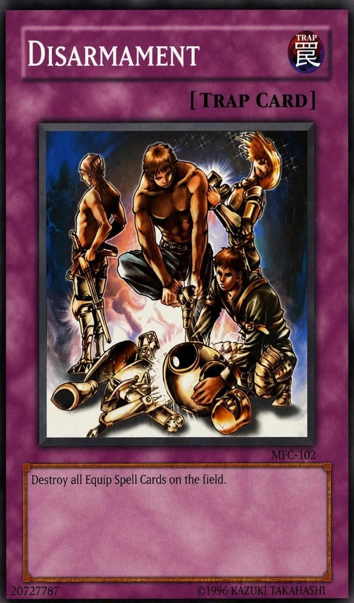 Disarmament 2003 Yu-Gi-Oh! Magician's Force
