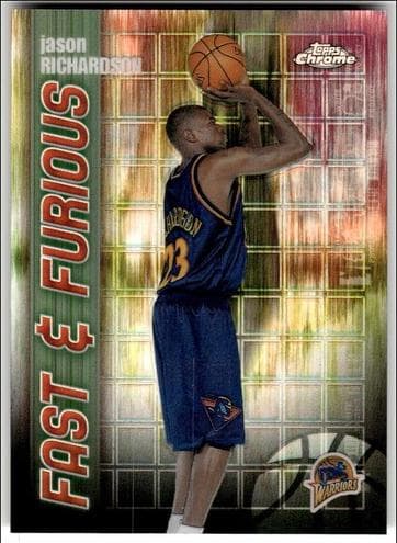 Jason Richardson 2001 topps Topps Chrome