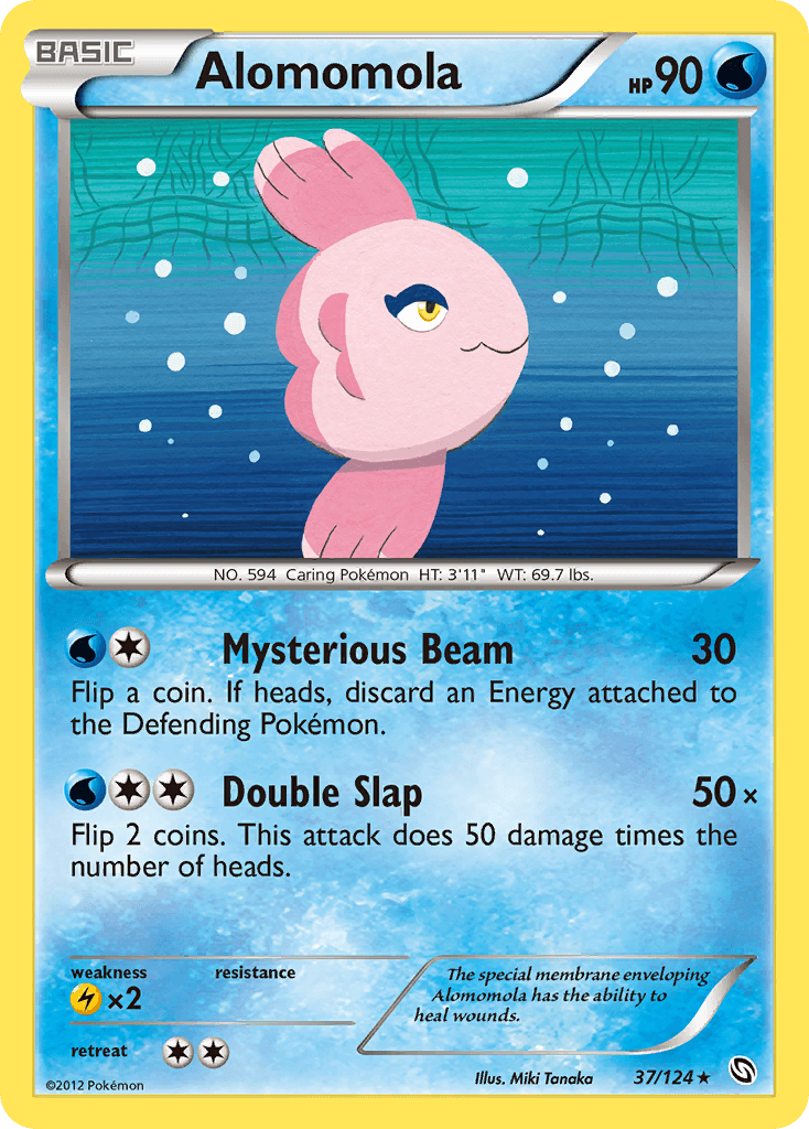 Alomomola 2012 Pokemon Dragons Exalted