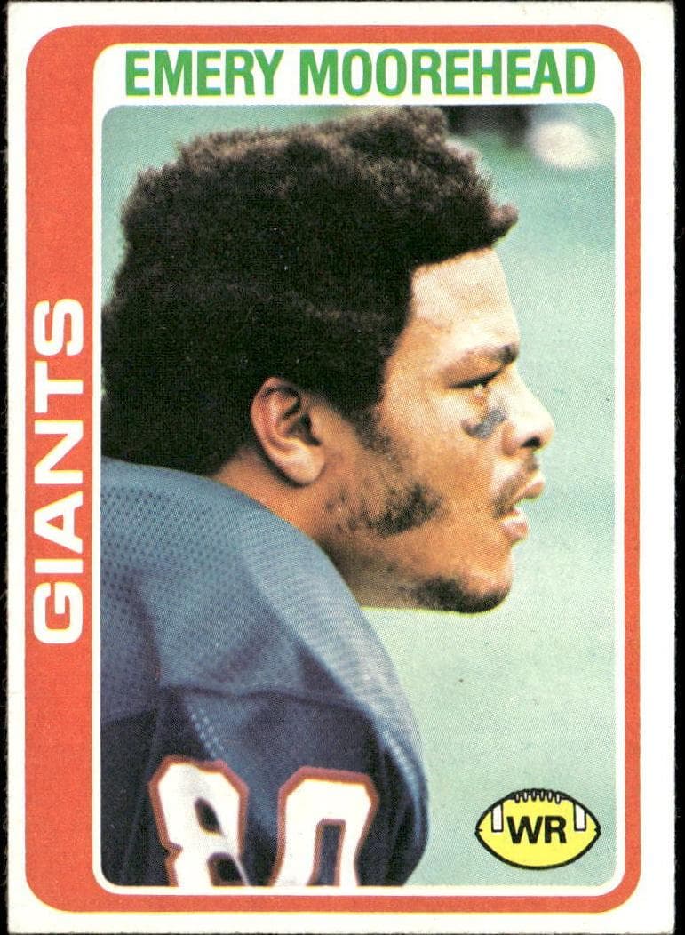 Emery Moorehead 1978 topps Topps
