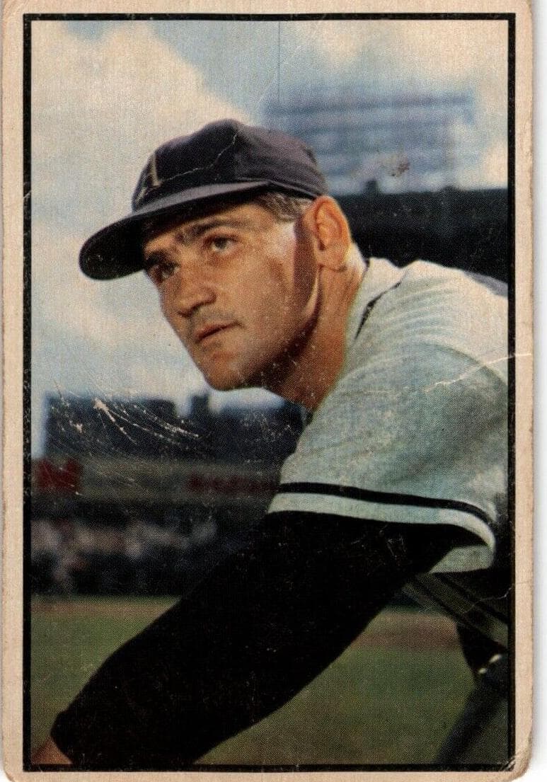Alex Kellner 1953 bowman Bowman Color