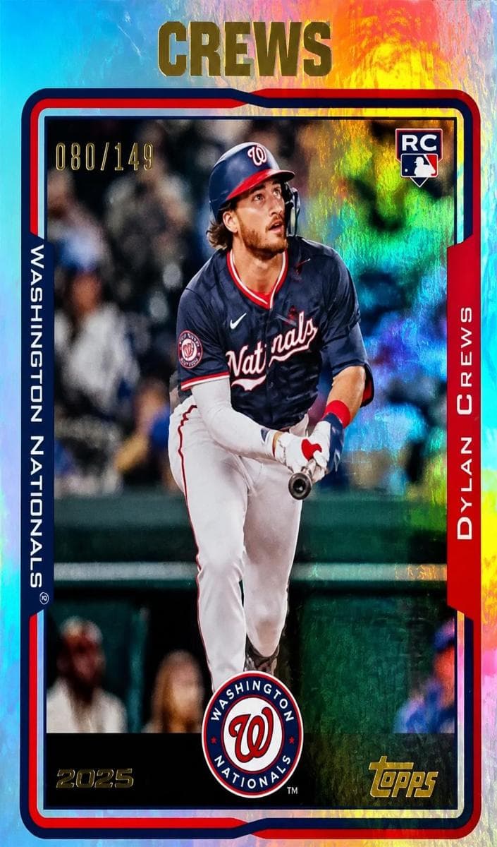 Dylan Crews 2025 topps Topps Archives