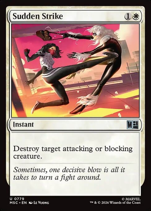 Sudden Strike 2025 Magic: The Gathering Marvel Spider-Man