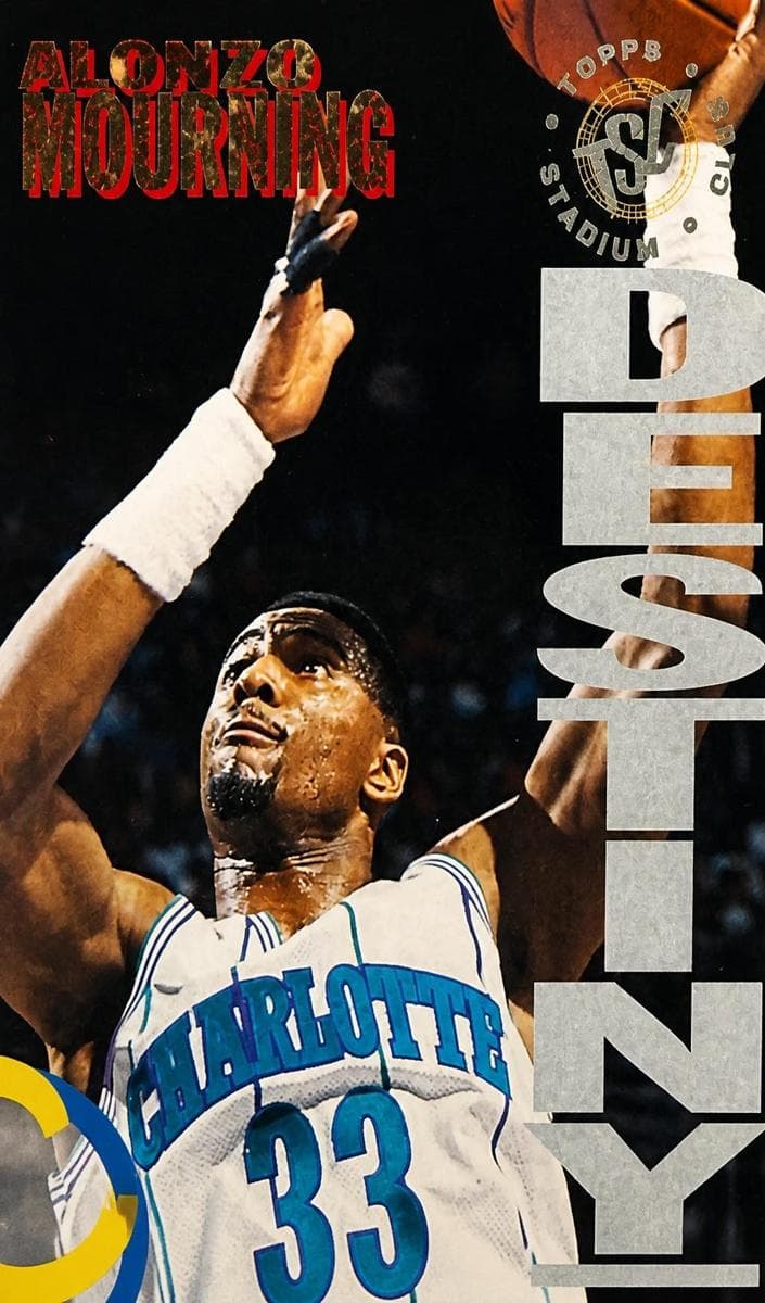 Alonzo Mourning 1994 unknown Stadium Club