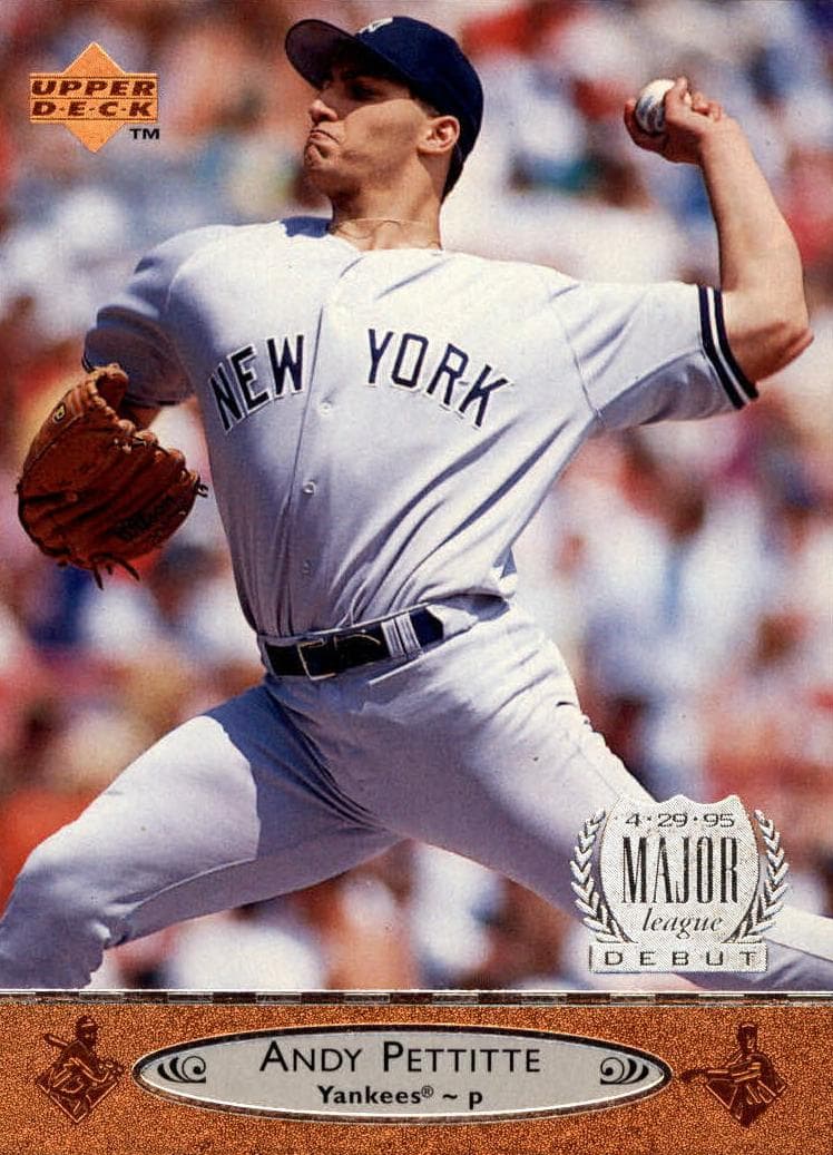 Andy Pettitte 1996 upper-deck Upper Deck