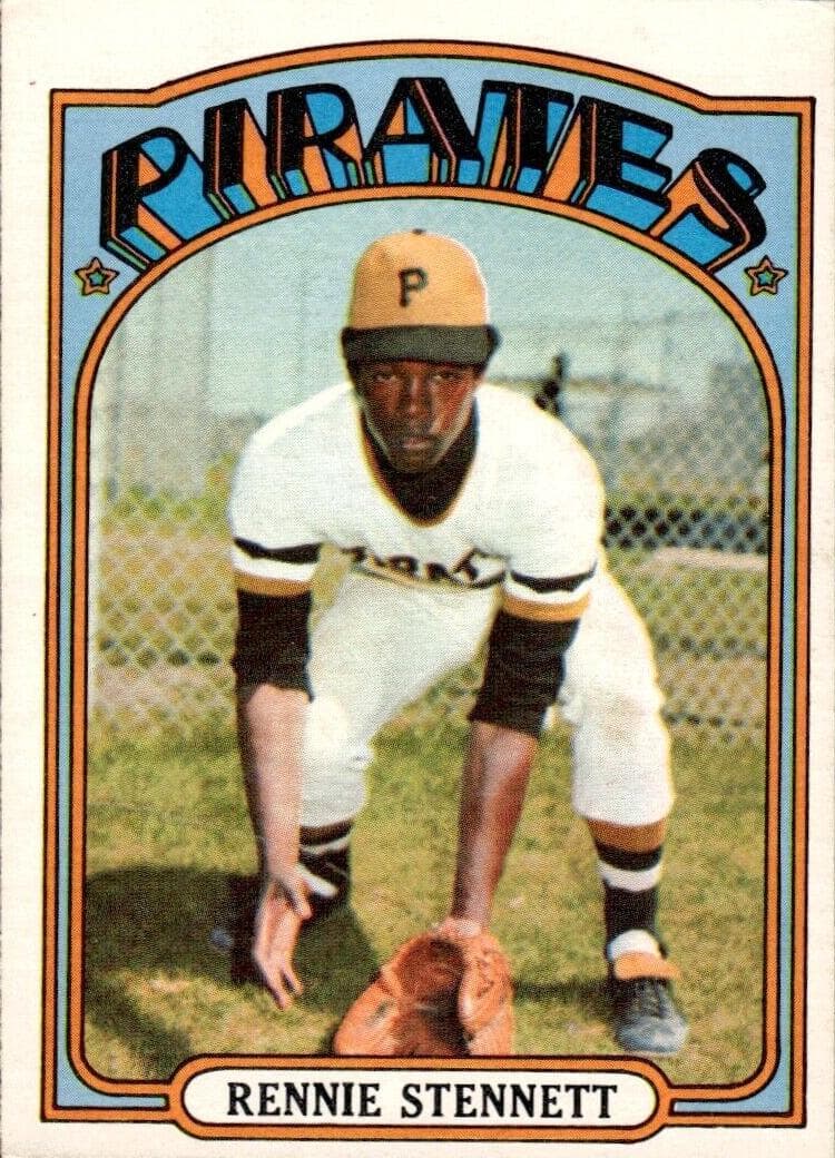 Rennie Stennett 1972 topps O-Pee-Chee