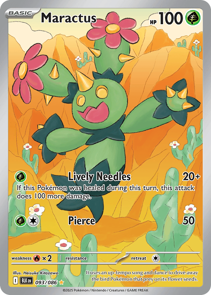 Maractus 2011 Pokemon