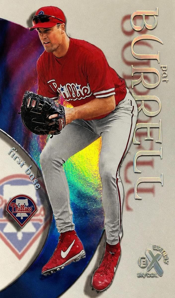 Pat Burrell 1999 fleer SkyBox E-X Century