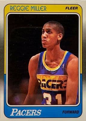 Reggie Miller 1988 fleer
