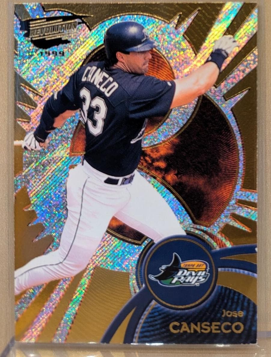 Jose Canseco 1999 panini Pacific Revolution