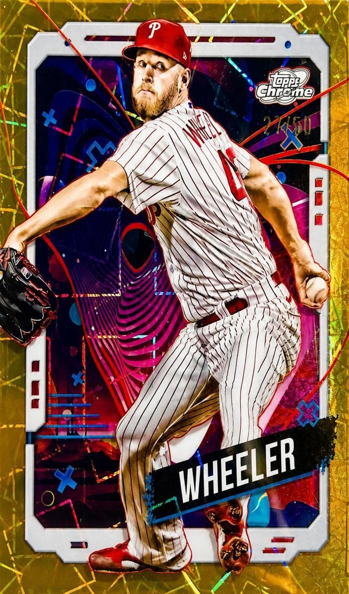 Zack Wheeler 2024 topps Topps Cosmic Chrome