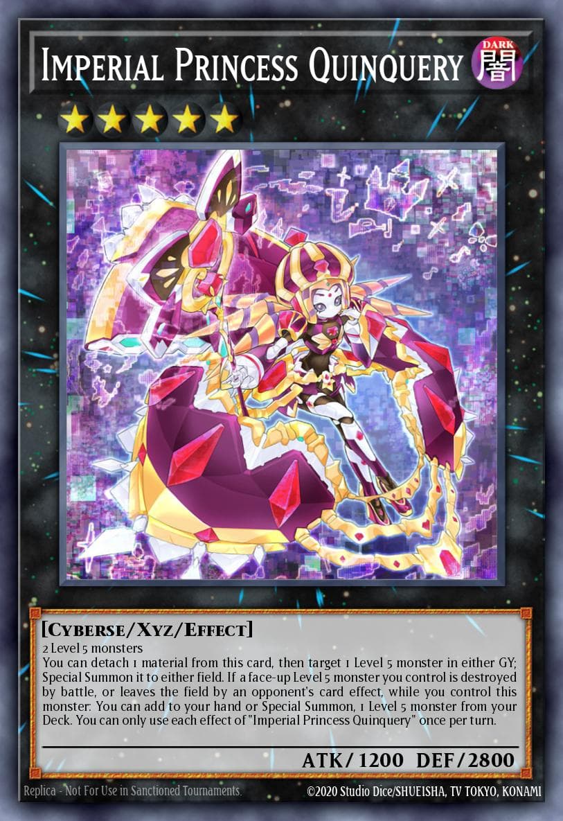 Imperial Princess Quinquery 2025 Yu-Gi-Oh!