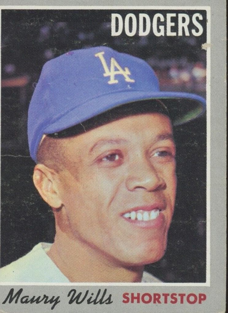 Maury Wills 1970 topps Topps