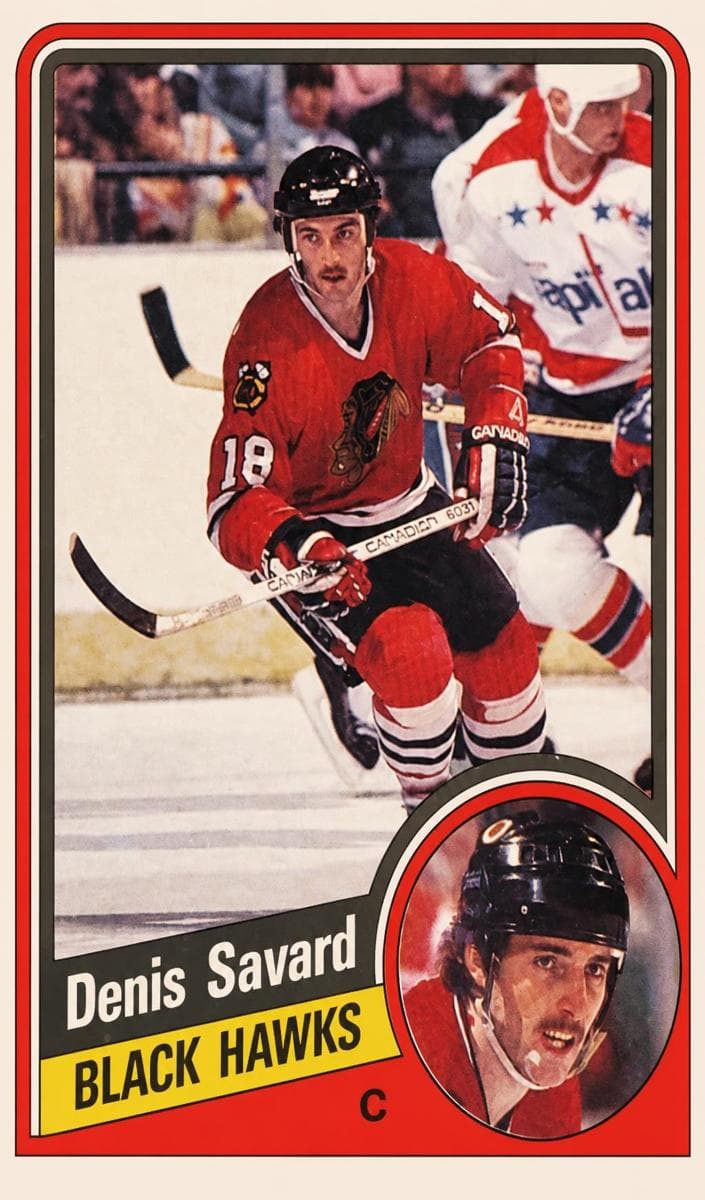 Denis Savard 1984 topps Topps