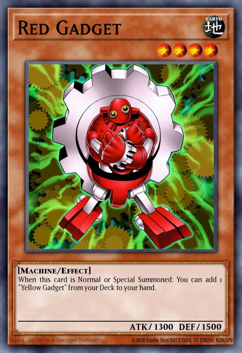 Red Gadget #SD10-EN007