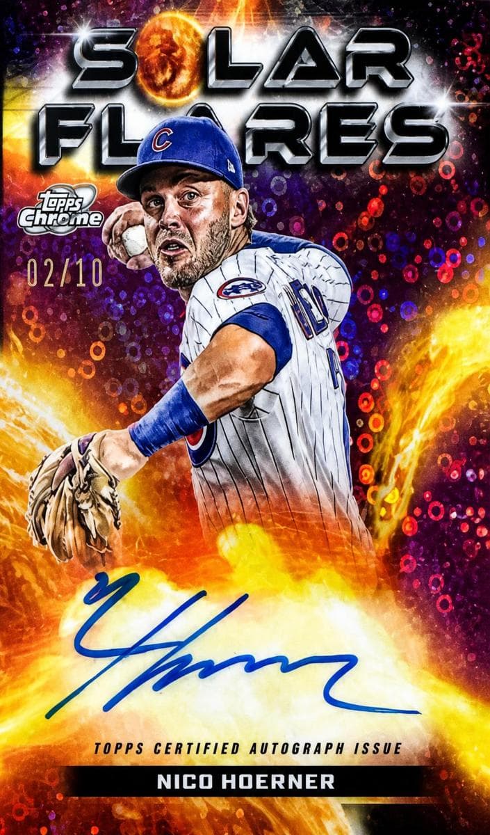 Nico Hoerner 2024 topps Topps Cosmic Chrome