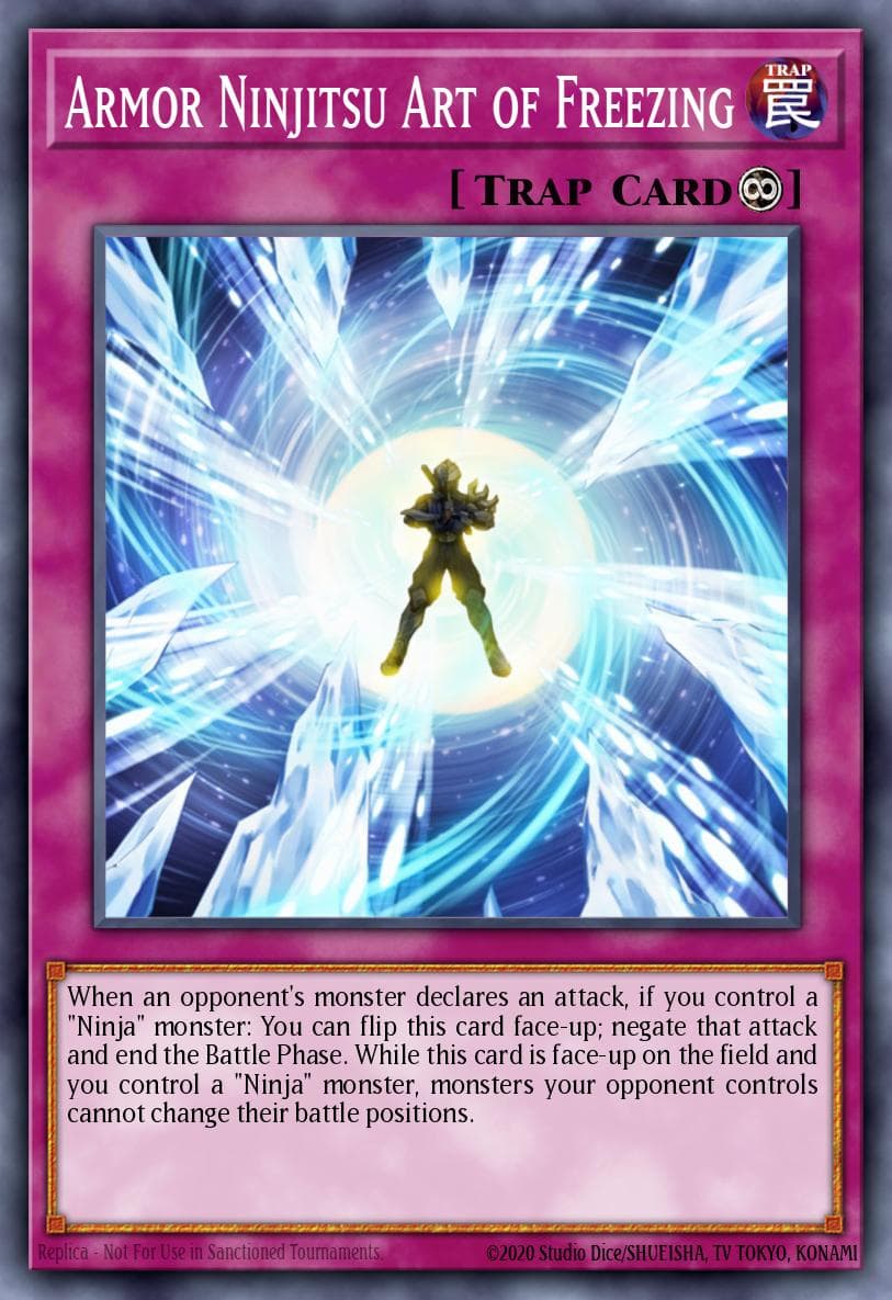 Armor Ninjitsu Art of Freezing #OP02-EN012
