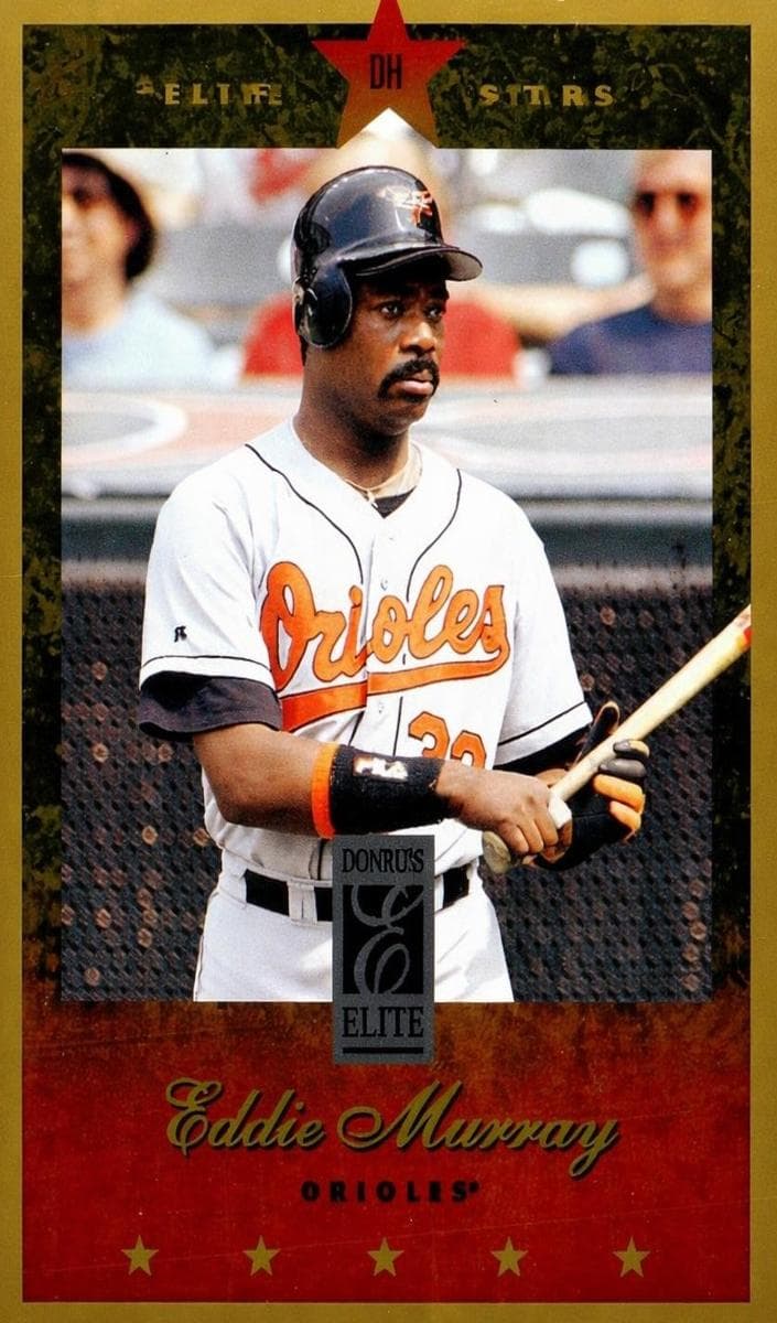 Eddie Murray 1997 panini Donruss Elite