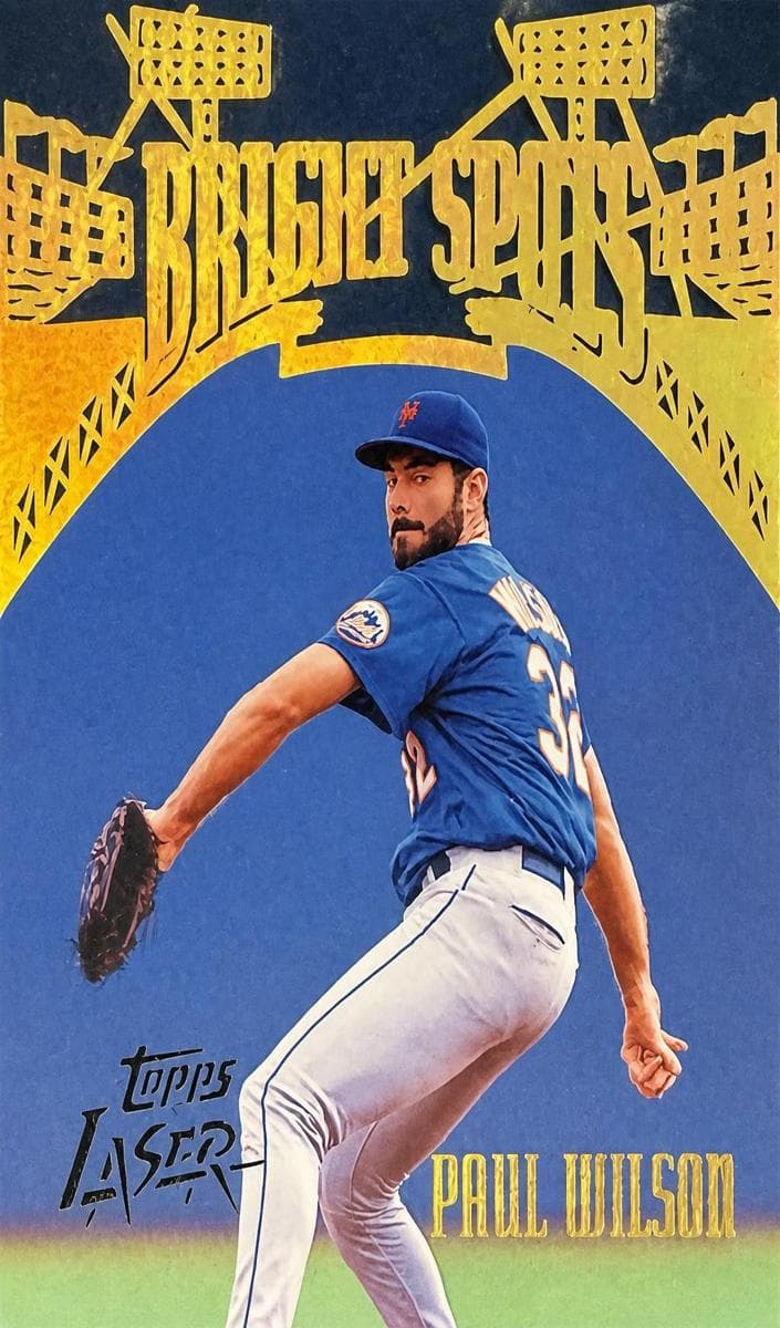 Paul Wilson 1996 topps Laser