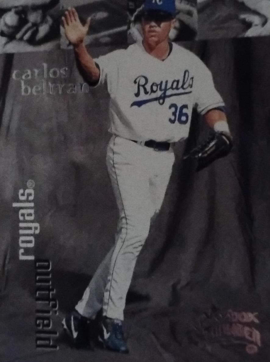 Carlos Beltran 1999 fleer SkyBox Thunder
