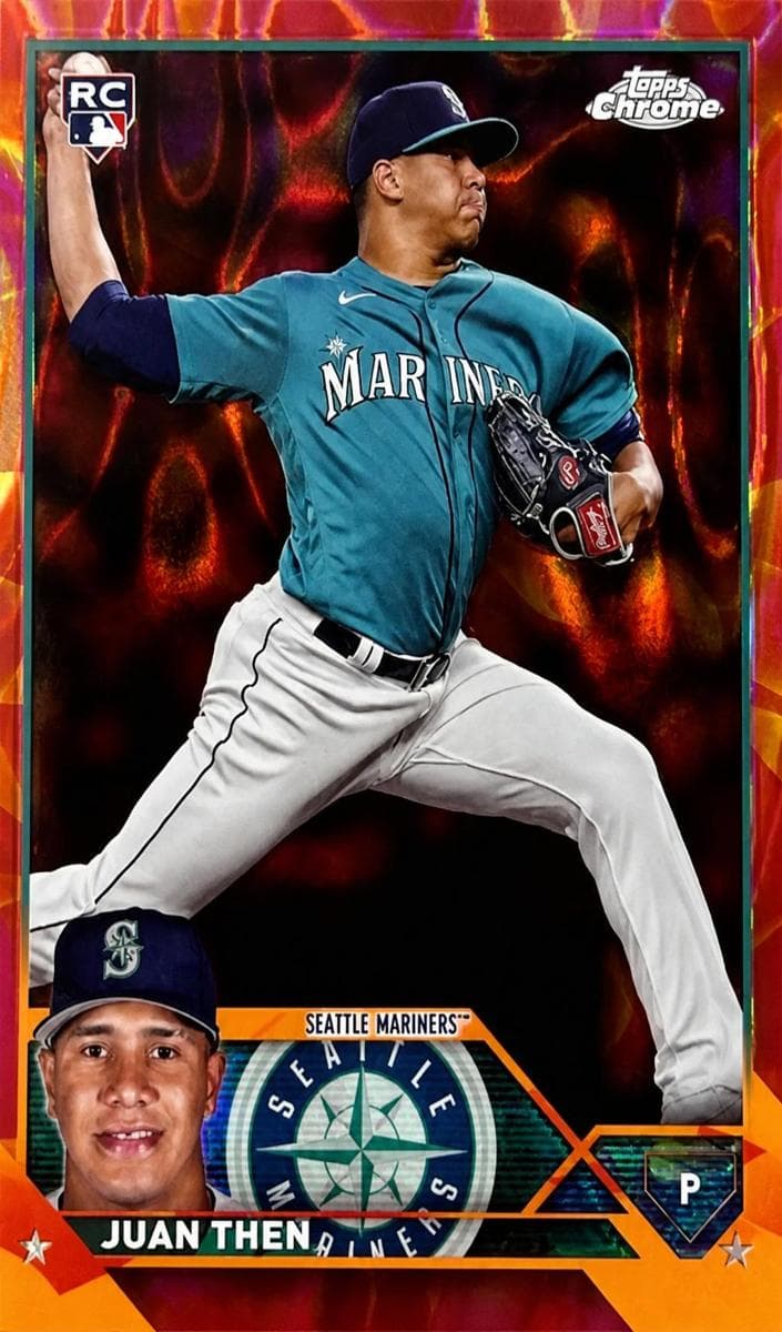 Juan Then 2023 topps Topps Chrome Update