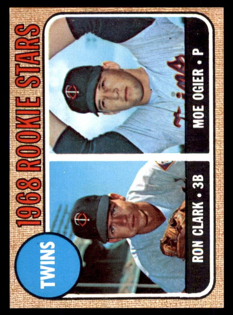 Twins 1968 Rookie Stars (Ron Clark / Moe Ogier) #589