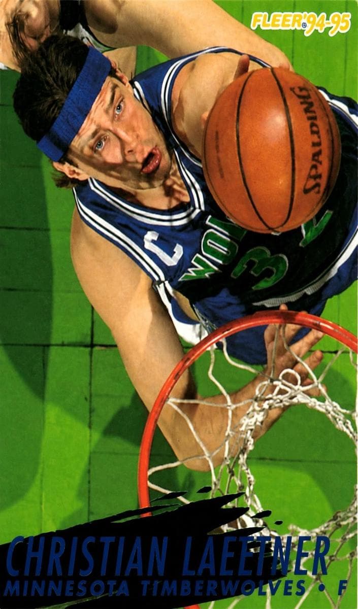 Christian Laettner 1994 fleer