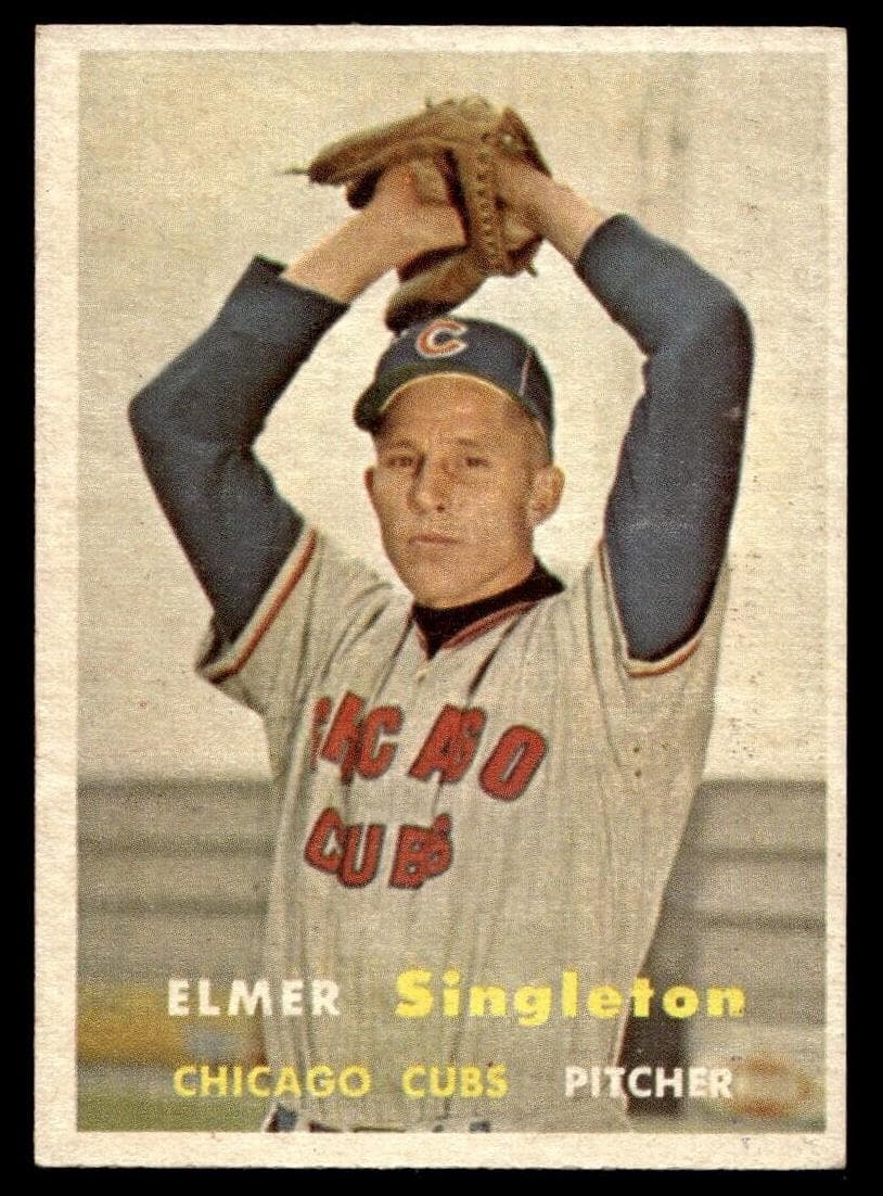 Elmer Singleton 1957 topps Topps