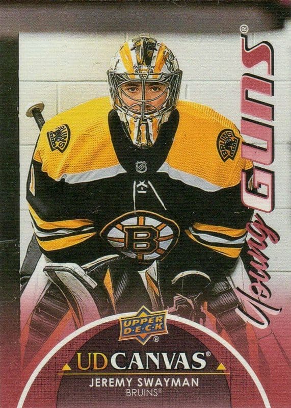 Jeremy Swayman 2021 upper-deck Upper Deck