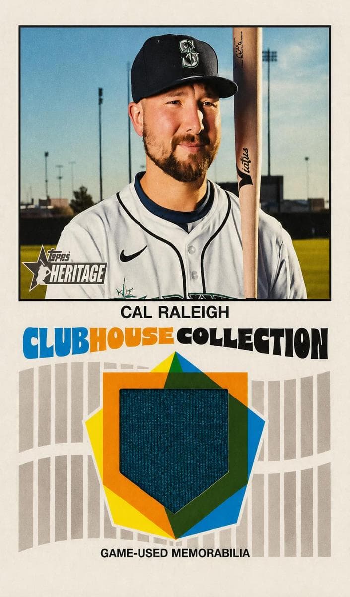 Cal Raleigh 2026 topps Topps Heritage