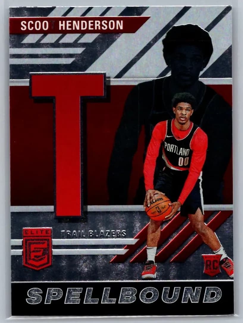 Scoot Henderson 2023 panini Donruss Elite