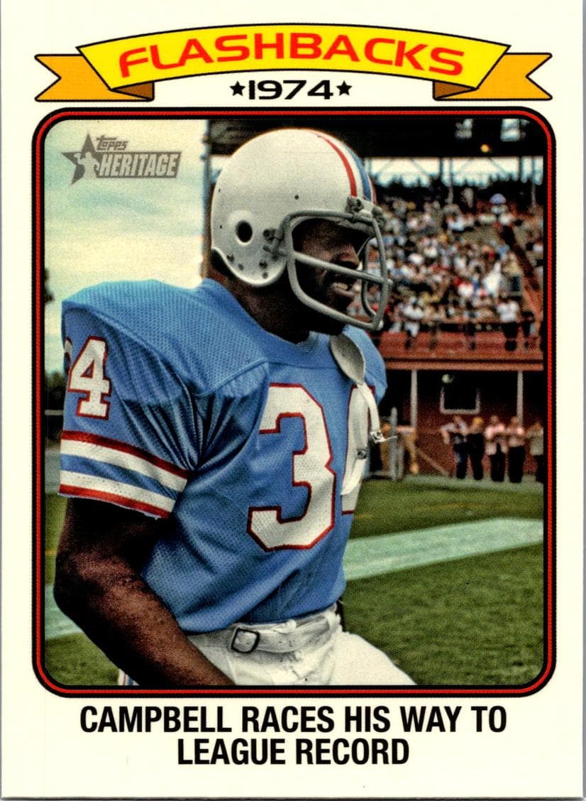 Earl Campbell 2023 topps Topps Composite
