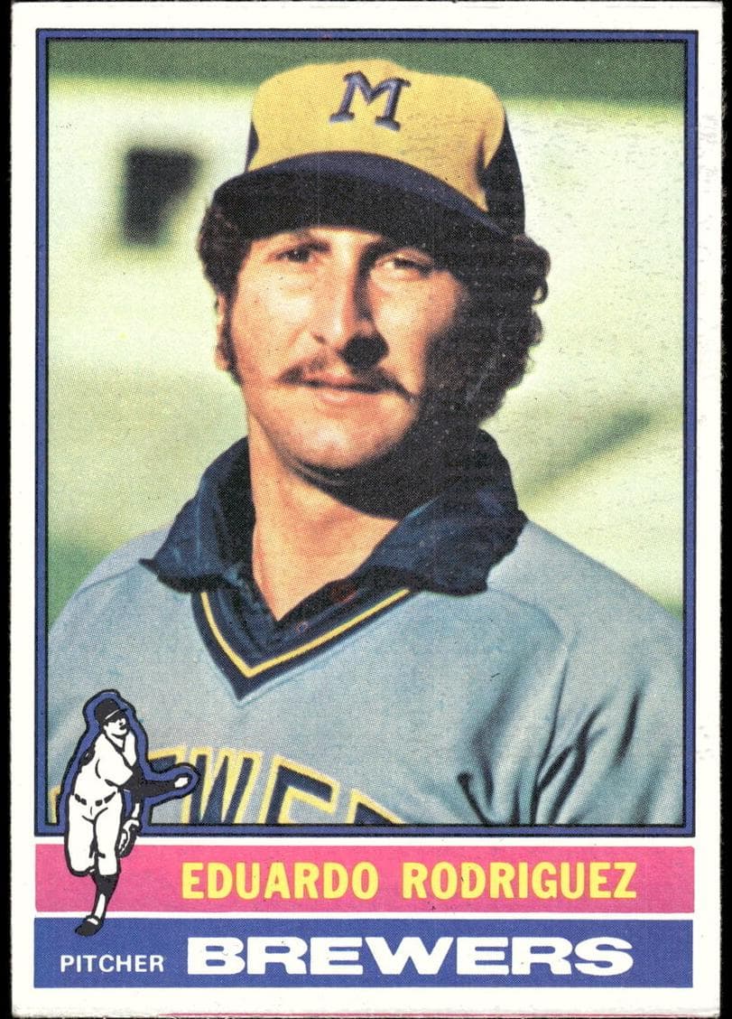 Eduardo Rodriguez 1976 topps Topps