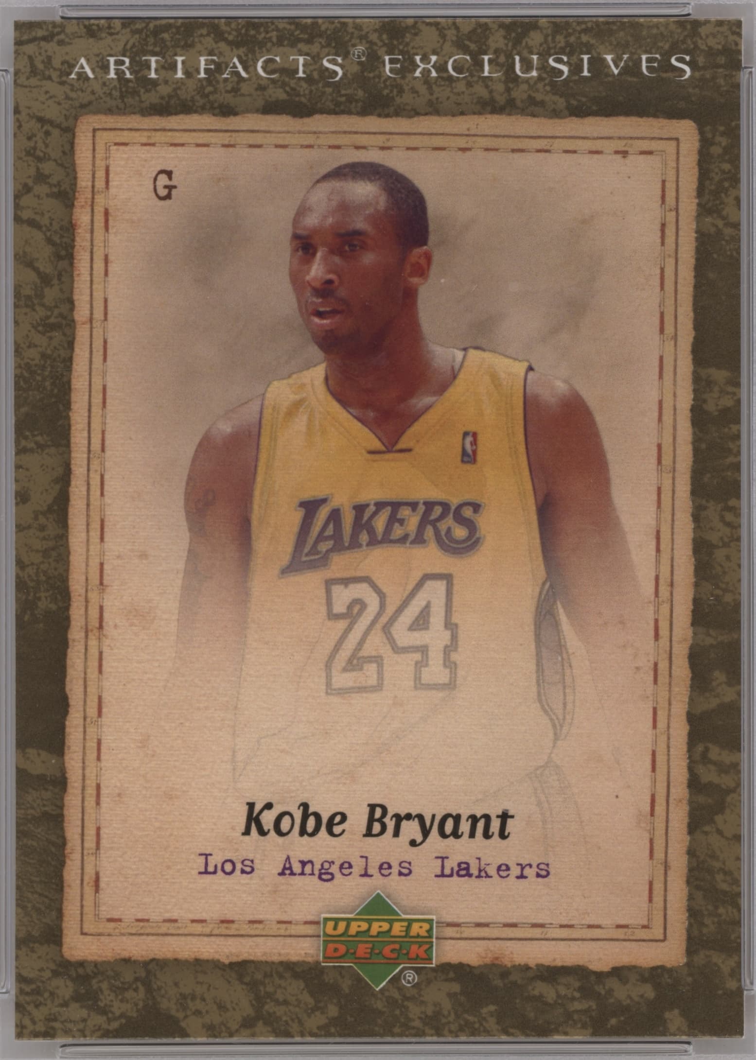 Kobe Bryant 2007 upper-deck