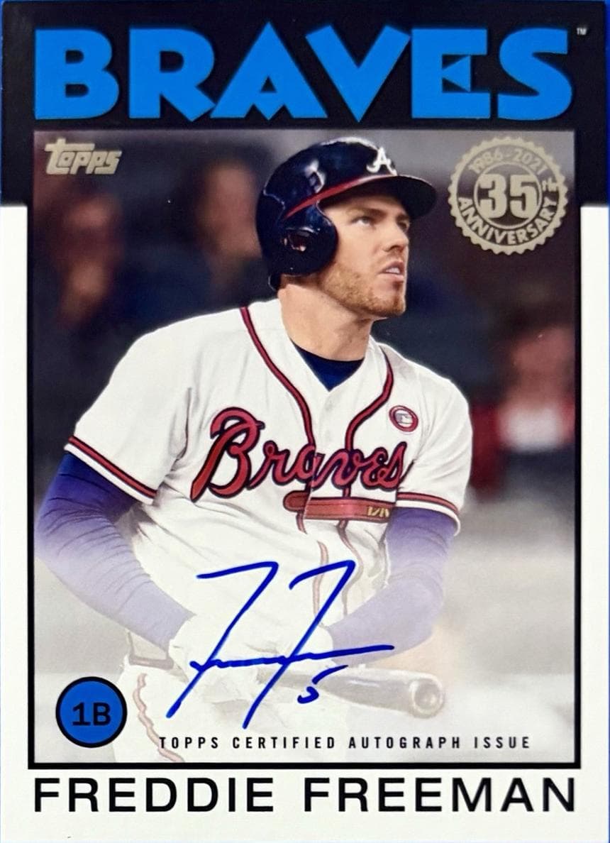 Freddie Freeman #86A-FF