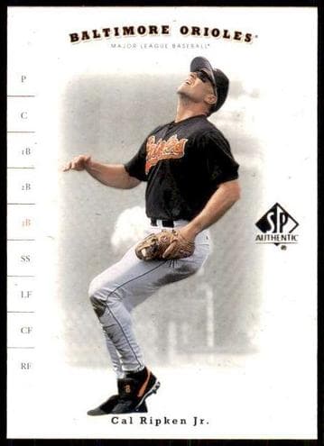 Cal Ripken Jr 2001 unknown