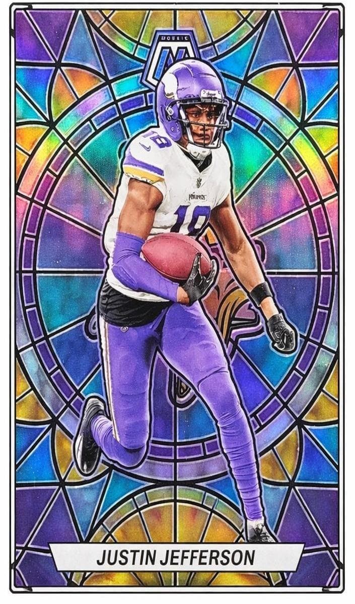 Justin Jefferson 2023 panini Panini Mosaic