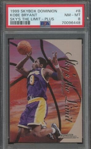 Kobe Bryant 1999 skybox Dominion