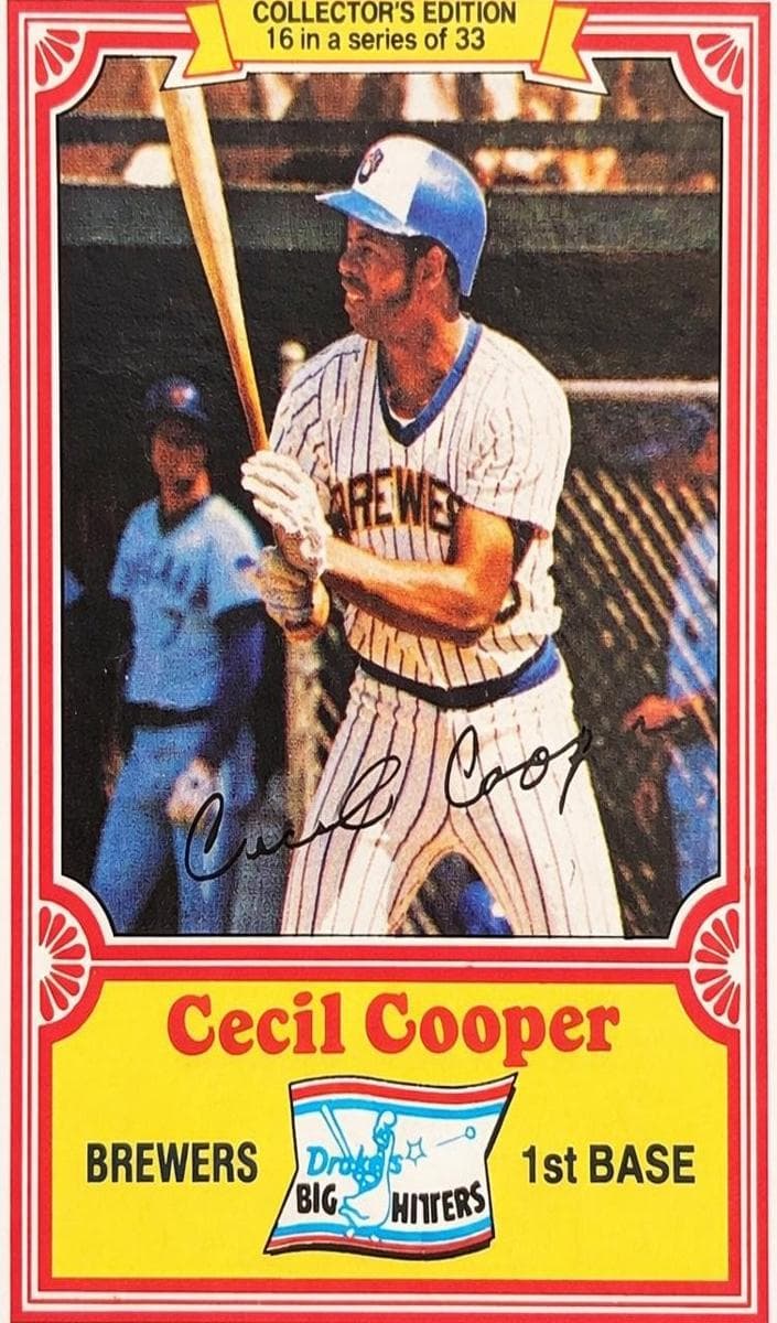 Cecil Cooper #16