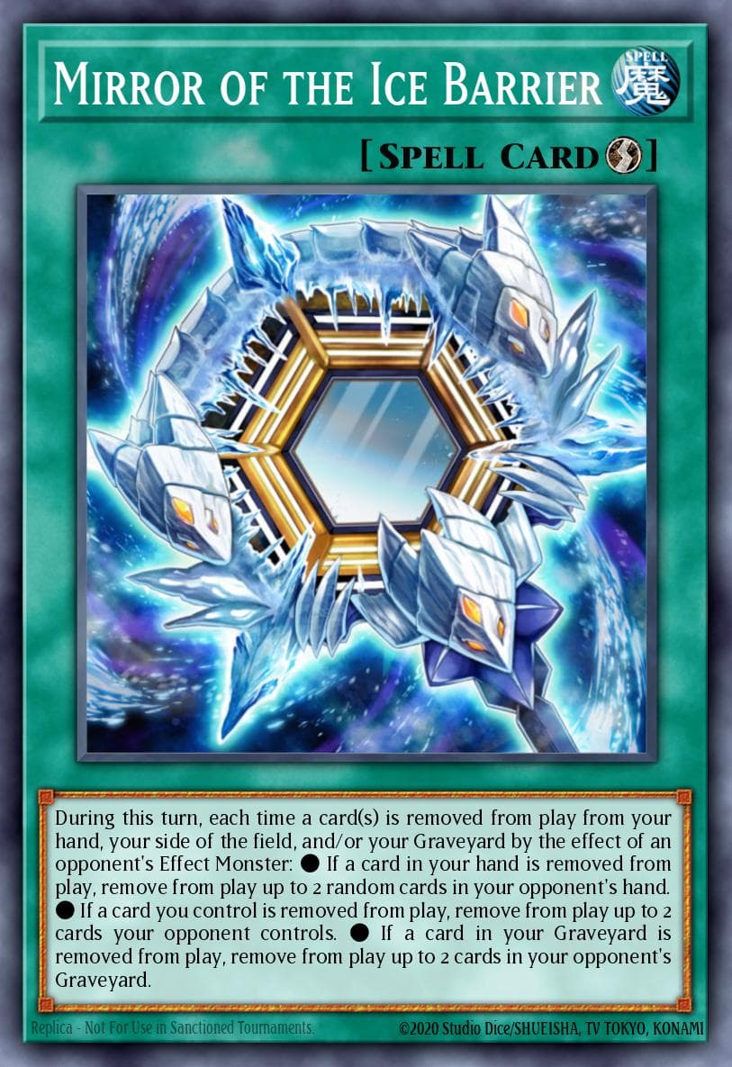 Mirror of the Ice Barrier #SDFC-EN031