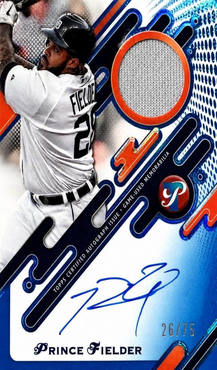Prince Fielder 2025 topps Topps Pristine